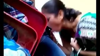 Indian mom sucking his son cock caught in hidden camera