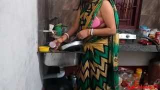 Indian Telugu Bahbhi Fucked Without Condom In Kitchen Room